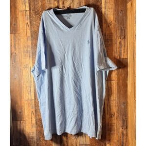 Polo Ralph Lauren Mens XL TShirt V Neck Classic Fit‎ Short Sleeve Blue